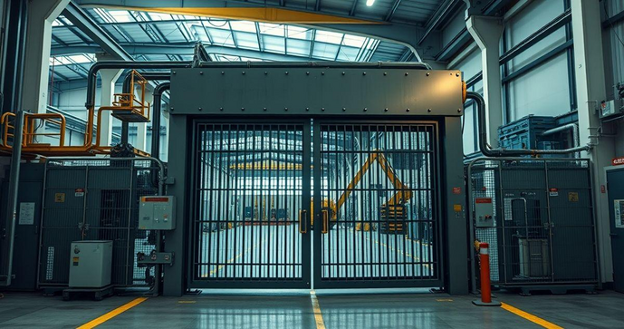 Como escolher o Portão Guilhotina Industrial ideal para seu negócio