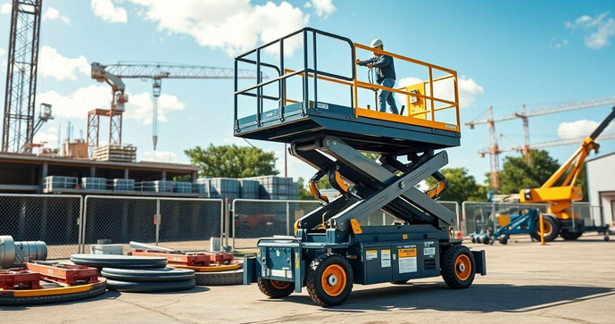 Plataforma hidráulica elevatória móvel é a solução ideal para otimizar seu trabalho em altura