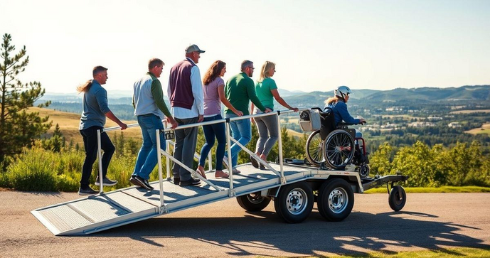 Rampa rebocável: como escolher a ideal para suas necessidades Rampa rebocável: como escolher a ideal para suas necessidades