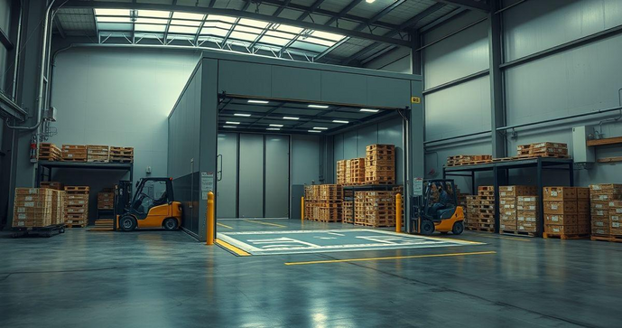 Doca elevatória móvel é a solução ideal para otimizar o transporte e a logística da sua empresa Doca elevatória móvel é a solução ideal para otimizar o transporte e a logística da sua empresa
