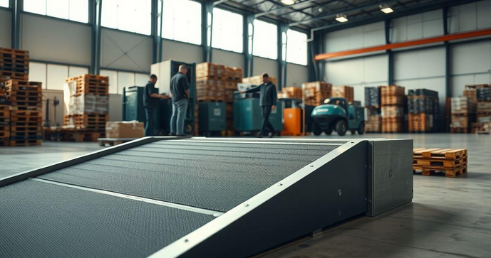Fabricante de rampas niveladoras: como escolher a melhor opção para sua empresa