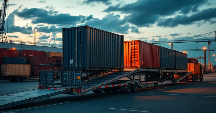Rampa móvel para container como otimizar operações logísticas com eficiência Rampa móvel para container como otimizar operações logísticas com eficiência