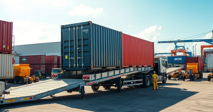 Como escolher a melhor rampa móvel para container e aumentar a eficiência logística Como escolher a melhor rampa móvel para container e aumentar a eficiência logística