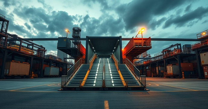 Como escolher a rampa para estufagem de container ideal para sua operação