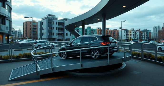 Rampa Giratória para Autos é a Solução Ideal para Espaços Compactos Rampa Giratória para Autos é a Solução Ideal para Espaços Compactos