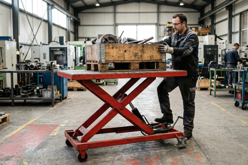 Como a Mesa Hidráulica Pantográfica Pode Otimizar os Processos da Sua Empresa